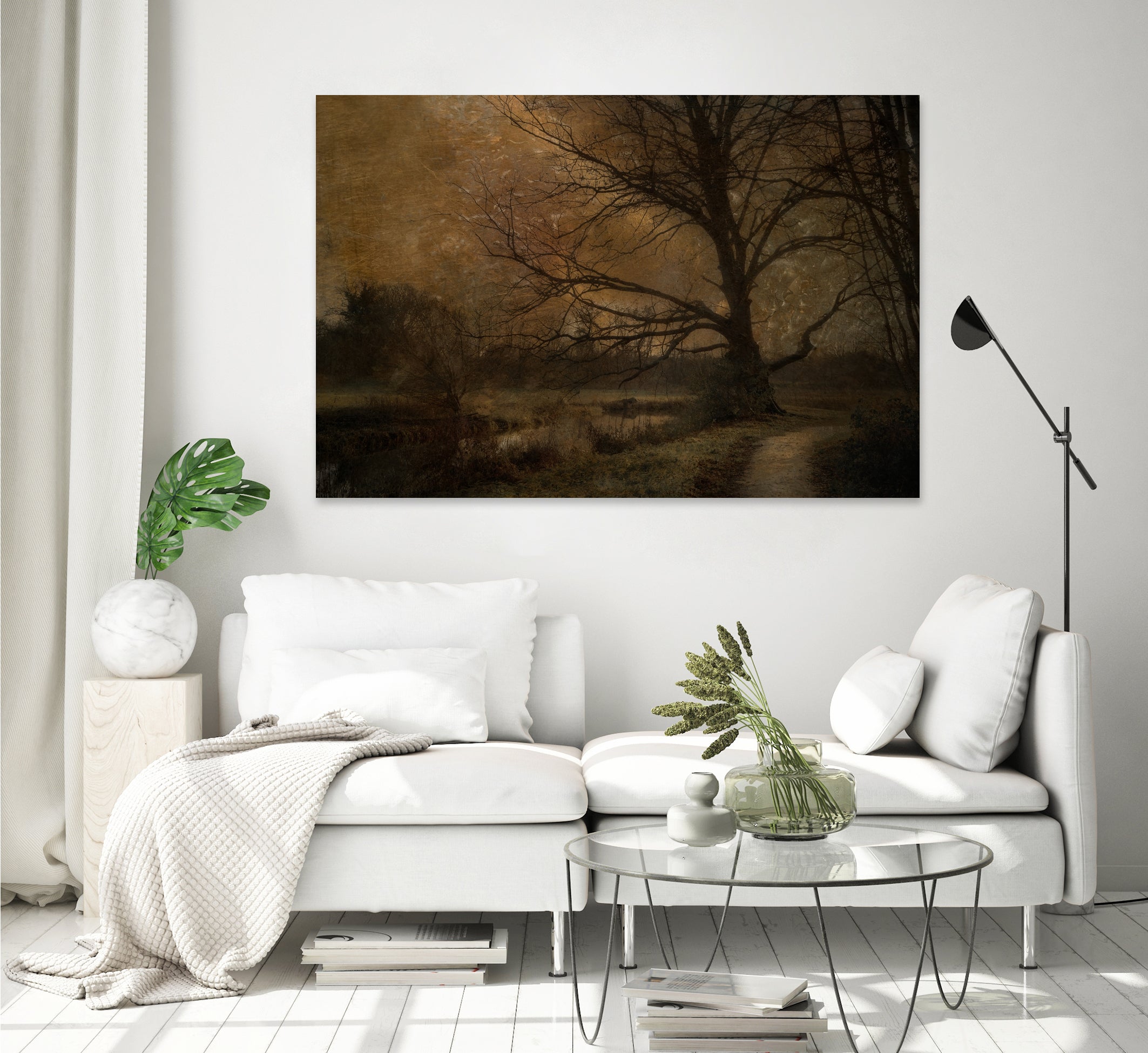 Old tree by Nel Talen on GIANT ART - forest mood forest