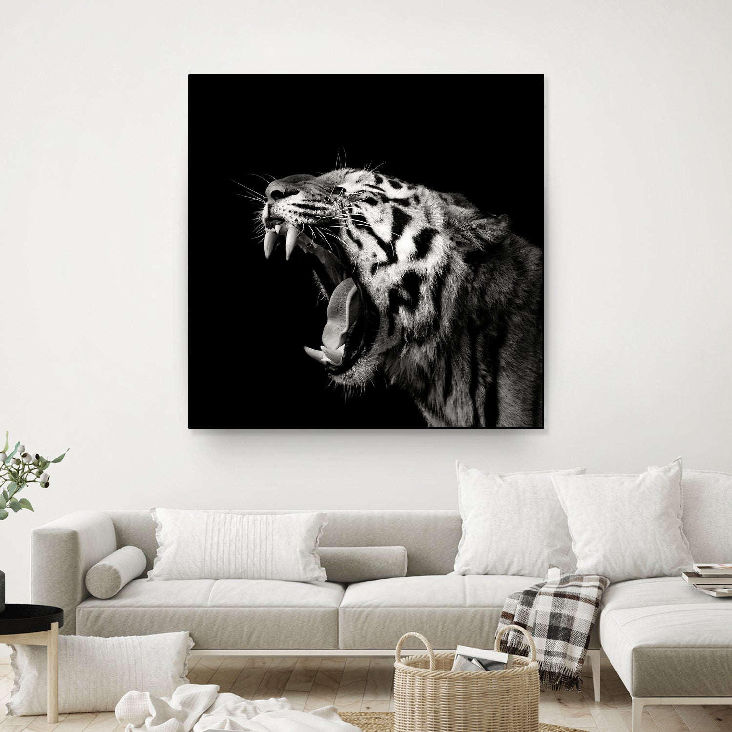 Primal Yawn #4 by Christian Meermann on GIANT ART - feline animal feline