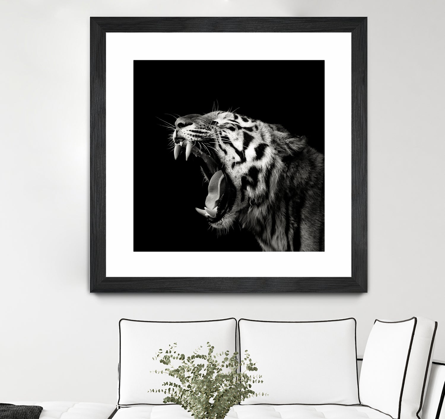 Primal Yawn #4 by Christian Meermann on GIANT ART - feline animal feline