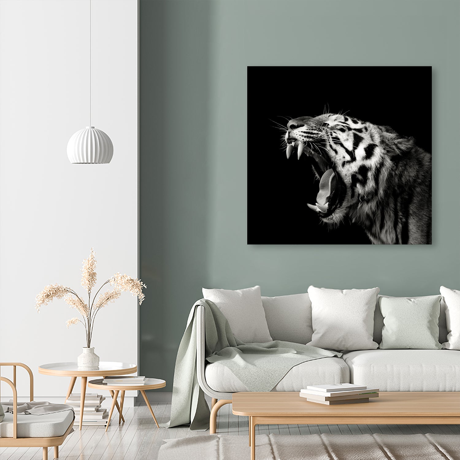 Primal Yawn #4 by Christian Meermann on GIANT ART - feline animal feline