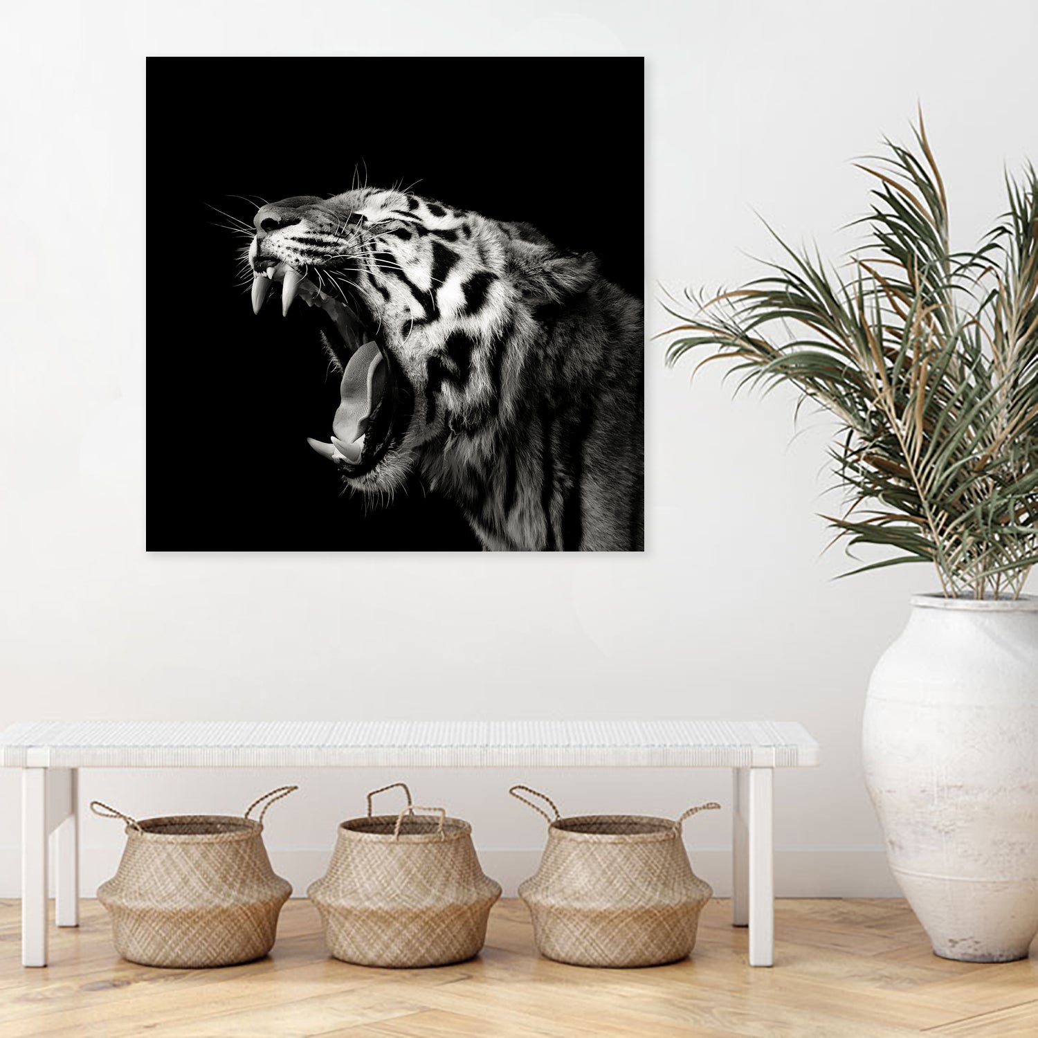 Primal Yawn #4 by Christian Meermann on GIANT ART - feline animal feline