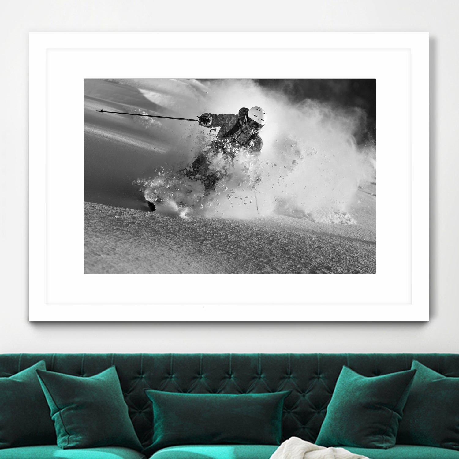 Go for it  by Sandi on GIANT ART - black and white  photography