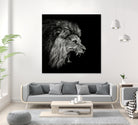 Roaring Lion #2 by Christian Meermann on GIANT ART - feline animal feline