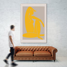 Yellow Figure by Pictufy on GIANT ART - figurative woman