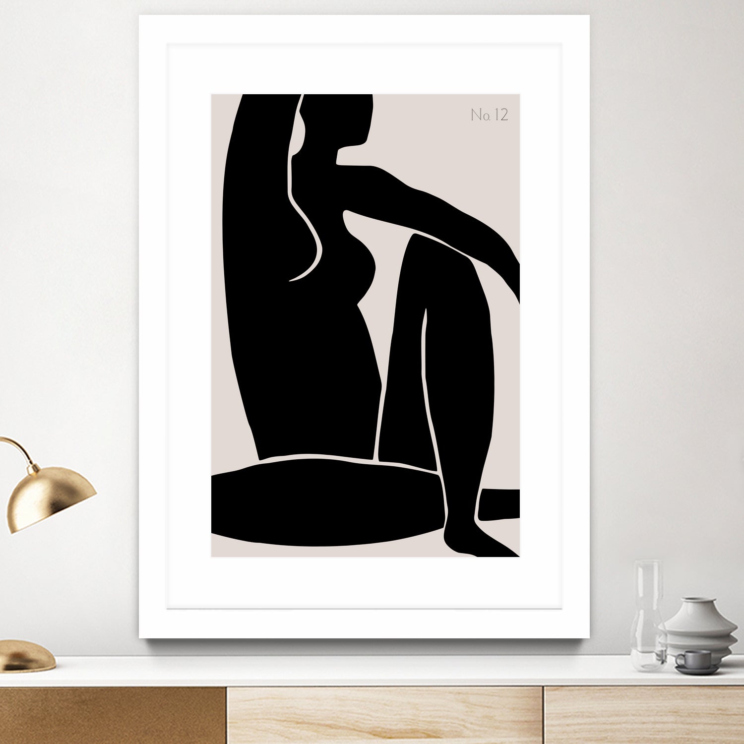 Figure No 12 by Pictufy on GIANT ART - figurative woman