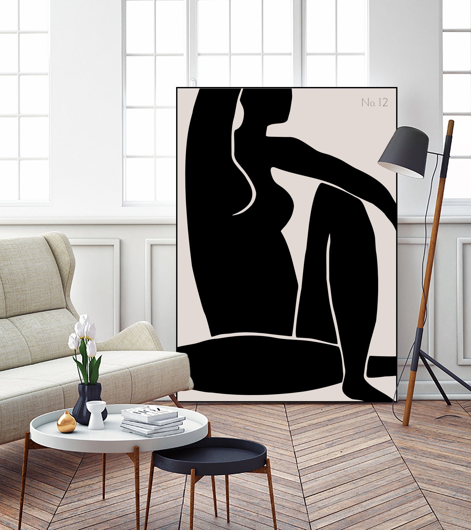 Figure No 12 by Pictufy on GIANT ART - figurative woman