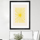 The Sun by Pictufy on GIANT ART - geometric sun