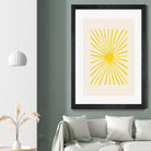 The Sun by Pictufy on GIANT ART - geometric sun