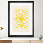 The Sun by Pictufy on GIANT ART - geometric sun