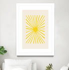 The Sun by Pictufy on GIANT ART - geometric sun