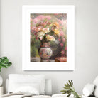 Still life with flowers by Andrey on GIANT ART - pink botanical flowers