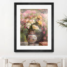 Still life with flowers by Andrey on GIANT ART - pink botanical flowers