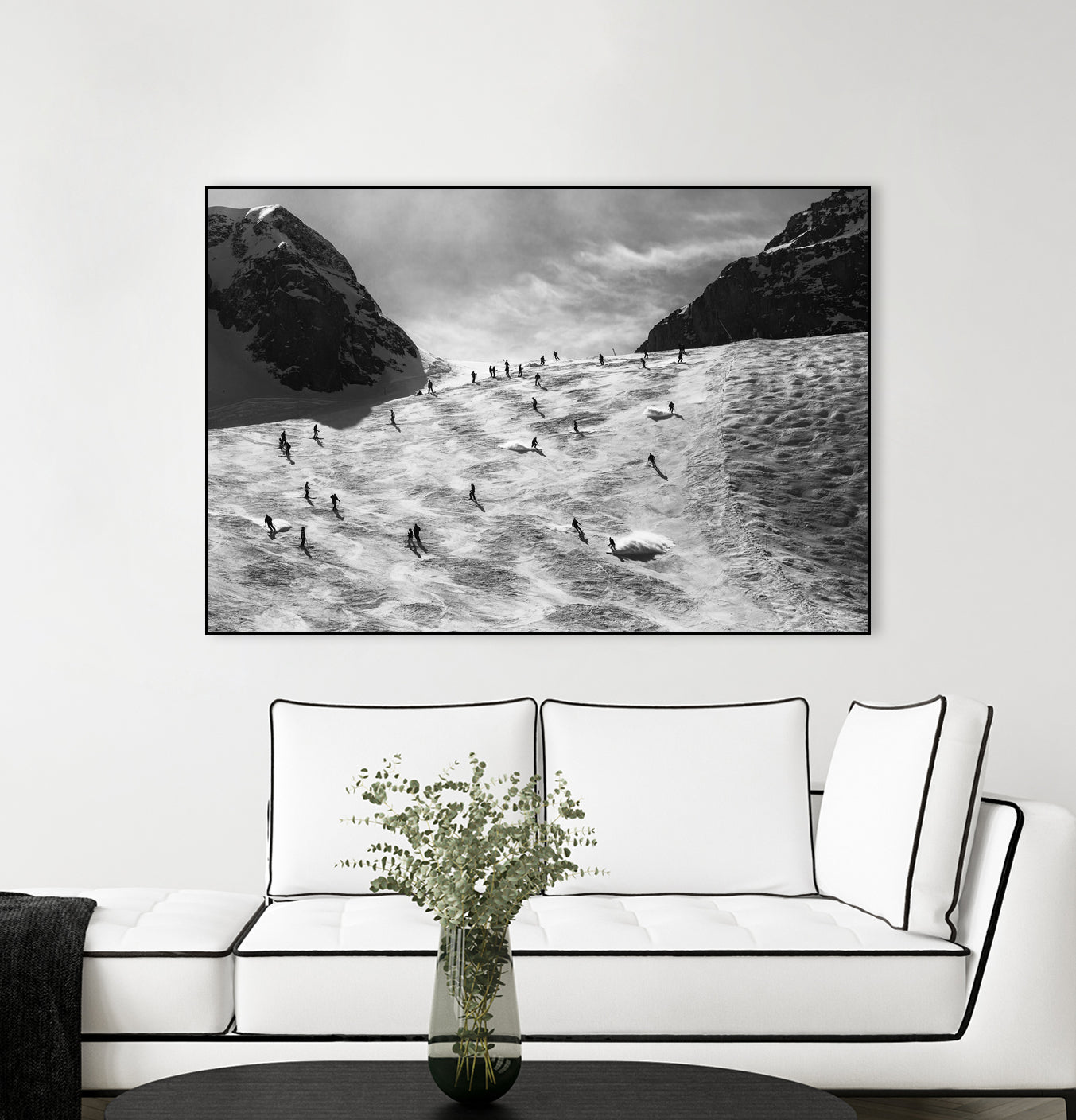 go skiing by Uschi on GIANT ART - photography skiing