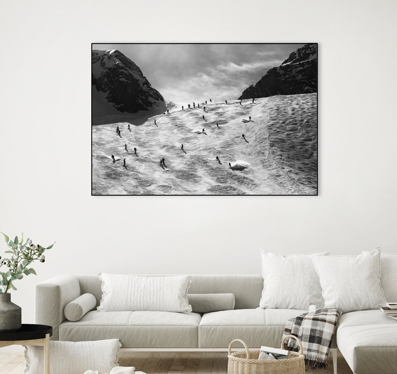 go skiing by Uschi on GIANT ART - photography skiing