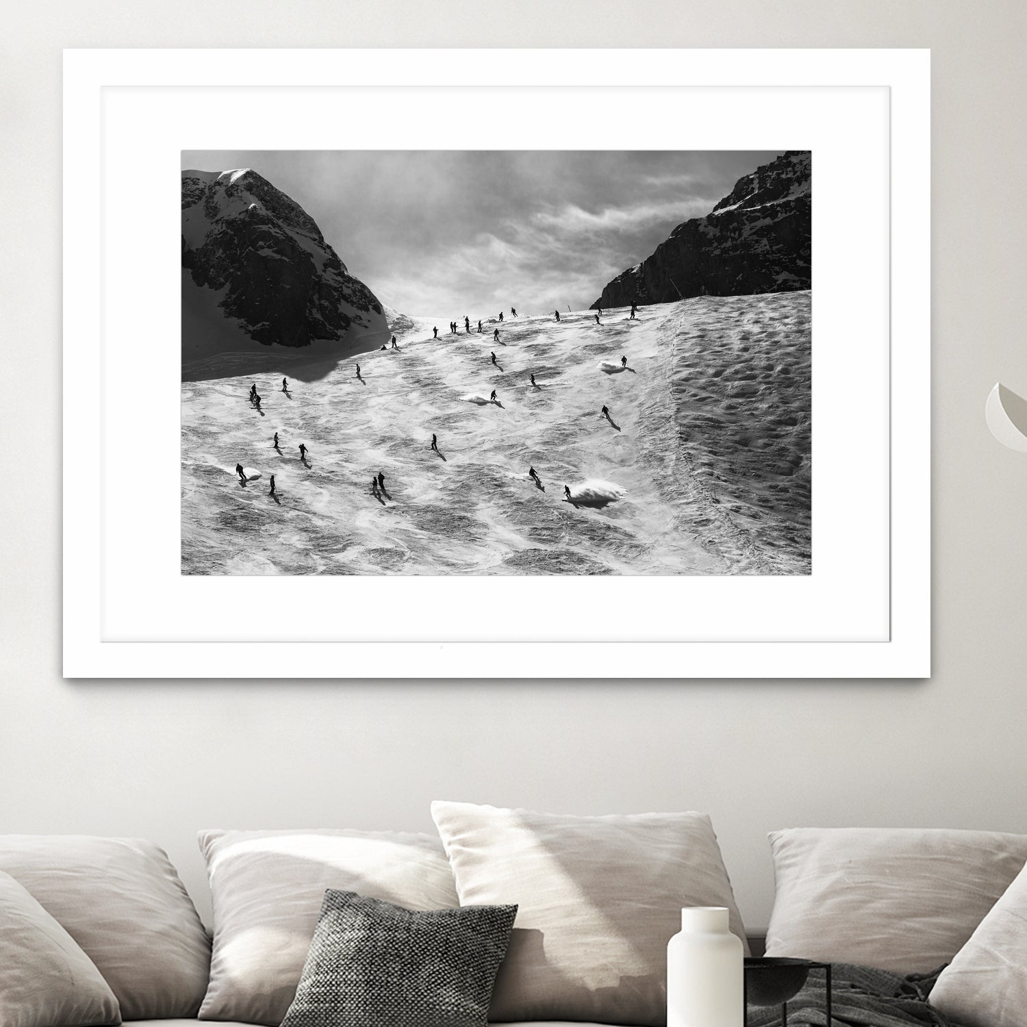 go skiing by Uschi on GIANT ART - photography skiing