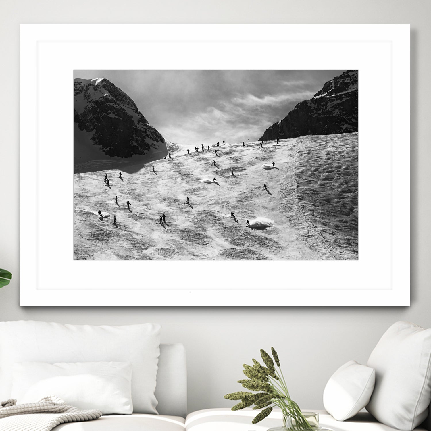 go skiing by Uschi on GIANT ART - photography skiing