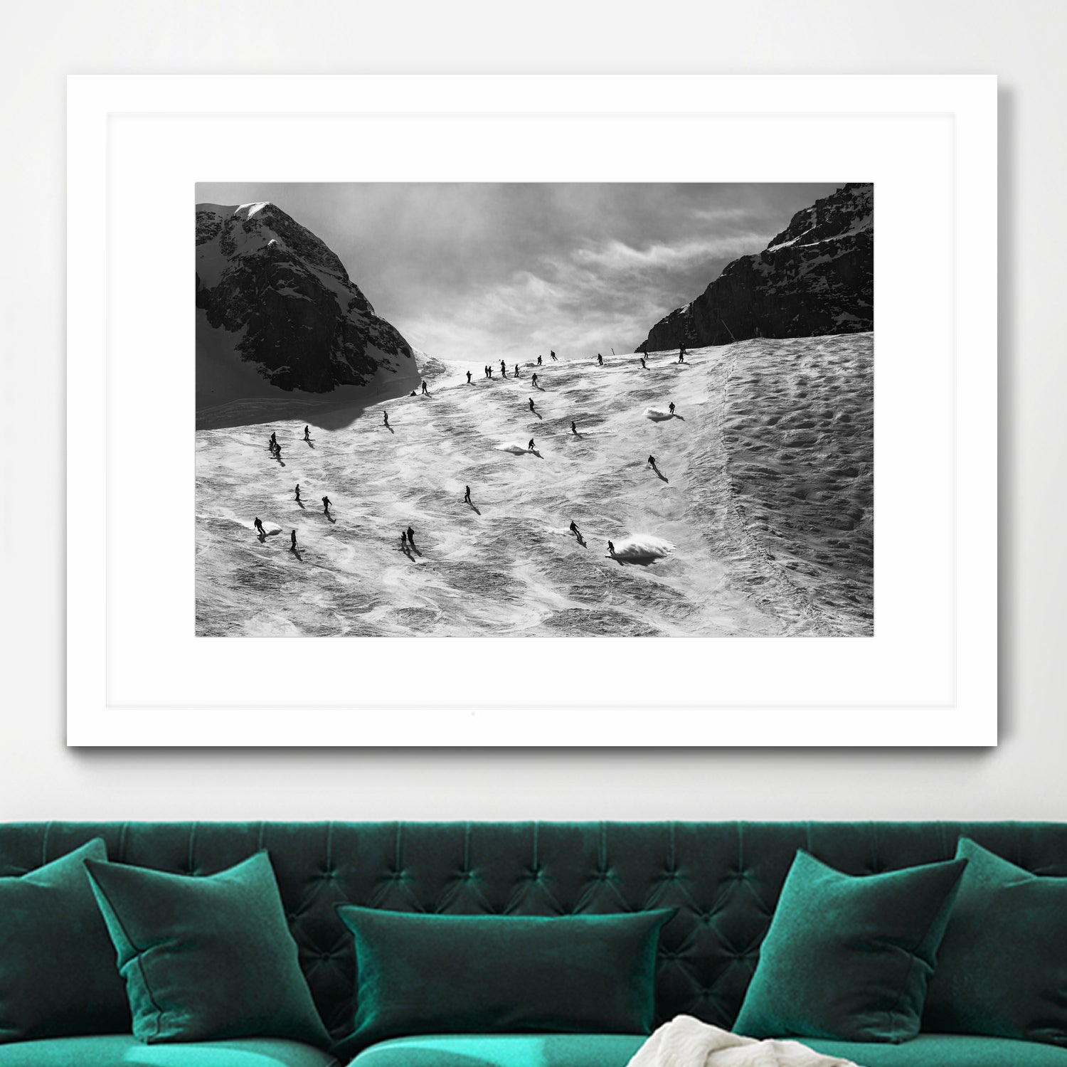 go skiing by Uschi on GIANT ART - photography skiing