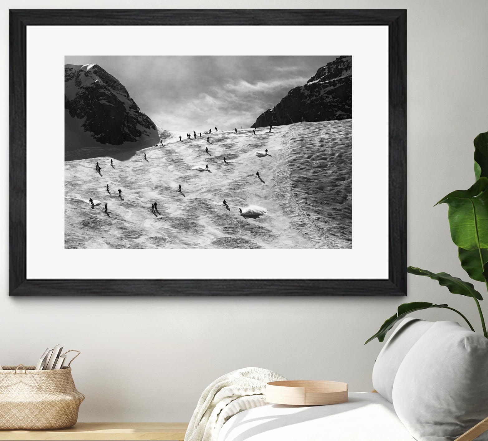 go skiing by Uschi on GIANT ART - photography skiing