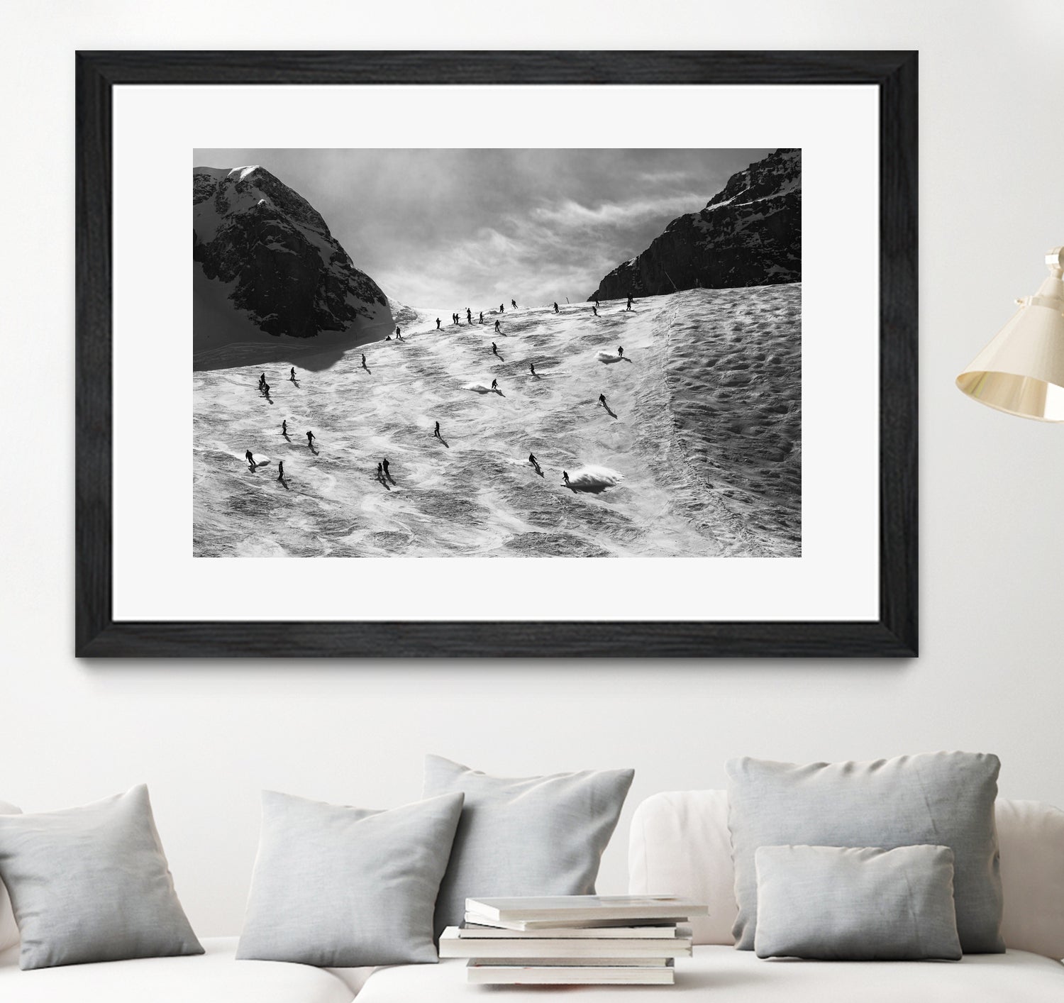 go skiing by Uschi on GIANT ART - photography skiing