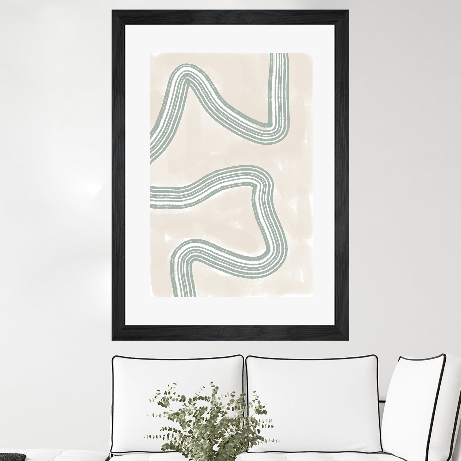 Curved Tranquility by uplusmestudio on GIANT ART - abstract abstract artwork