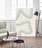 Curved Tranquility by uplusmestudio on GIANT ART - abstract abstract artwork
