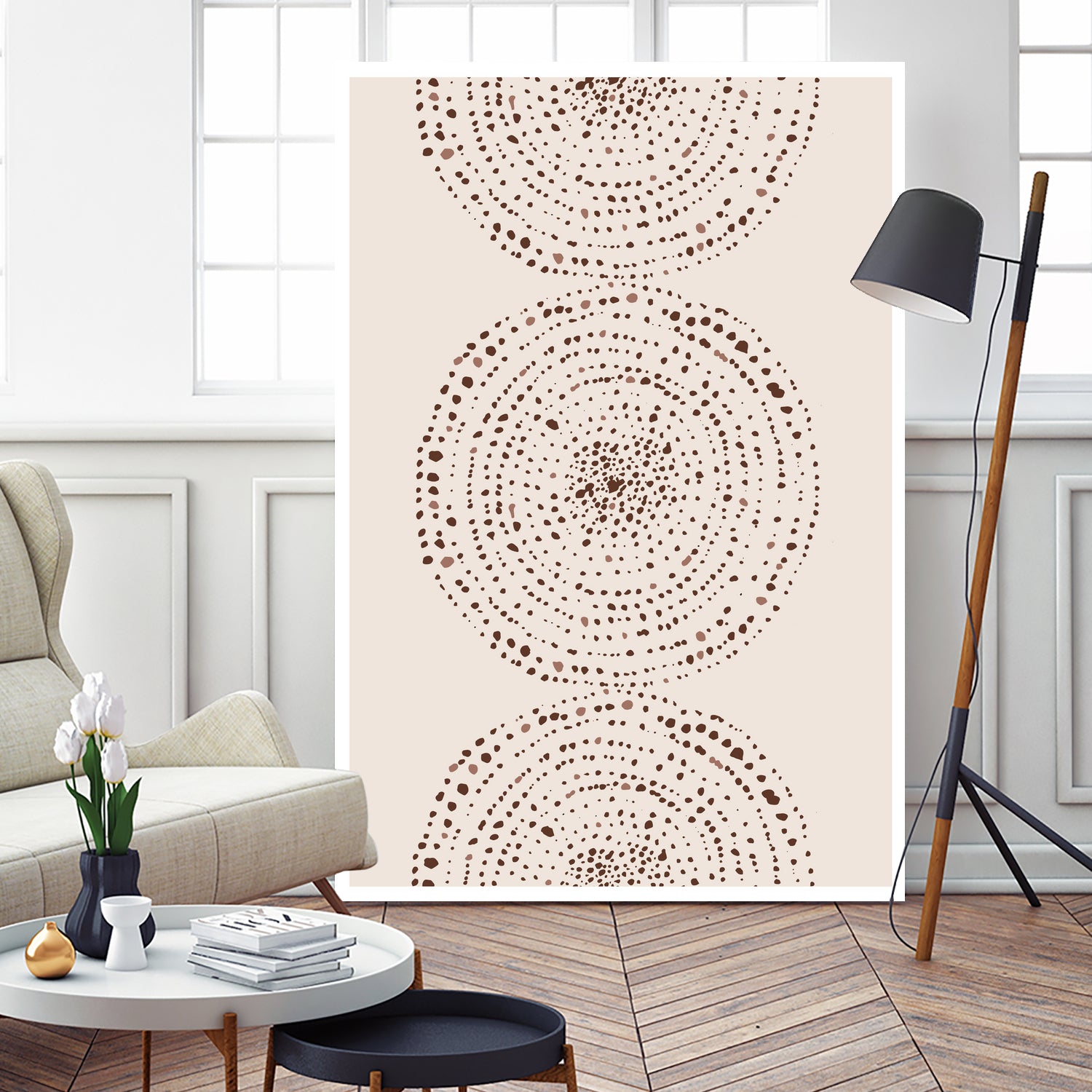 Boho by THE MIUSS STUDIO on GIANT ART -  abstract