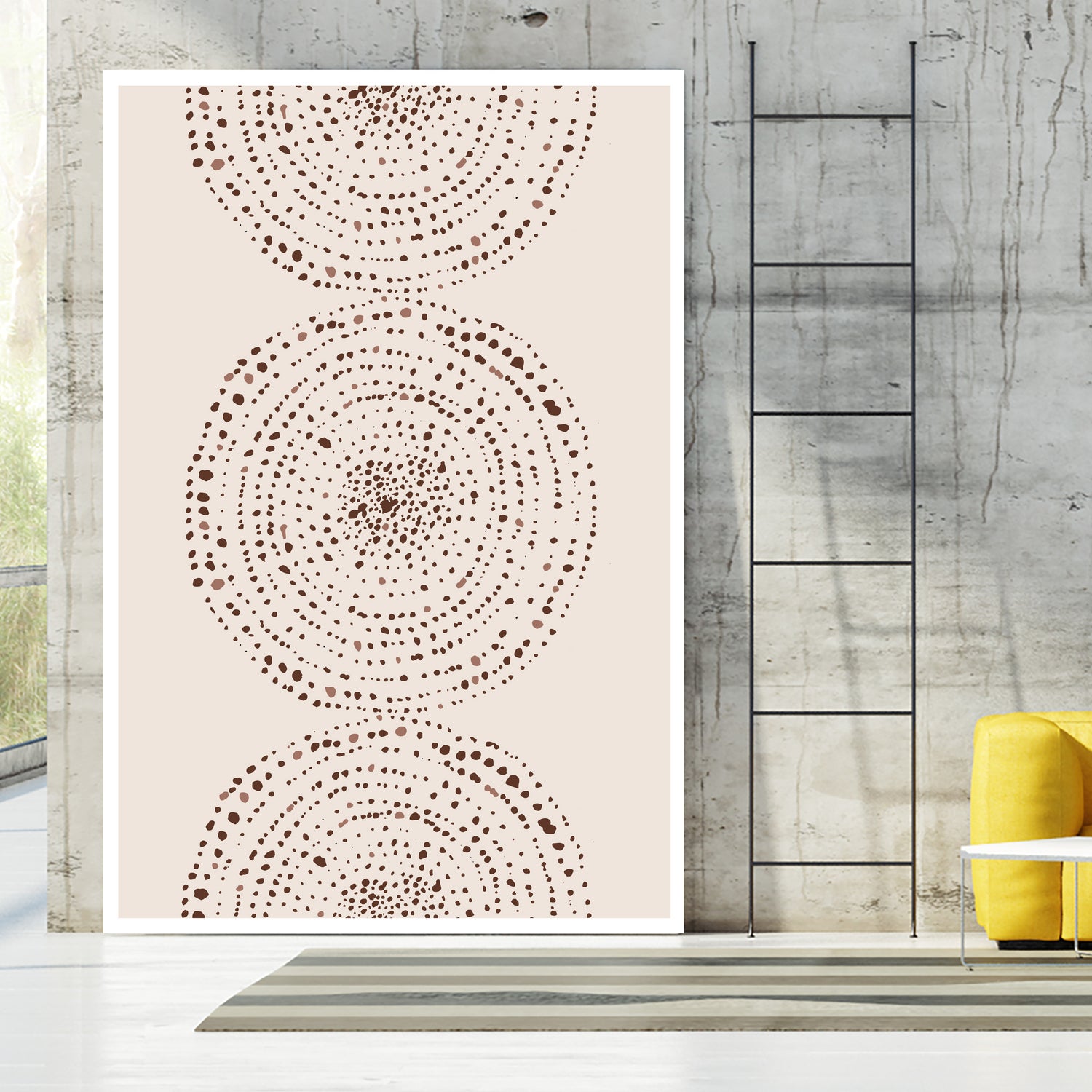 Boho by THE MIUSS STUDIO on GIANT ART -  abstract