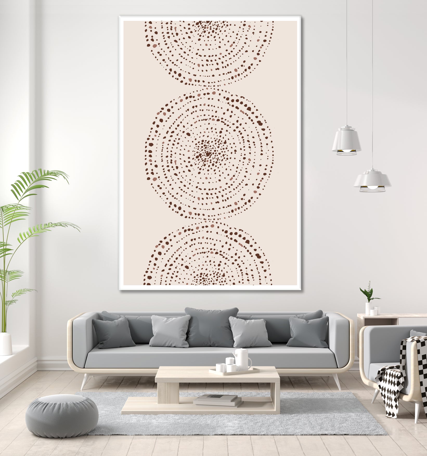 Boho by THE MIUSS STUDIO on GIANT ART -  abstract