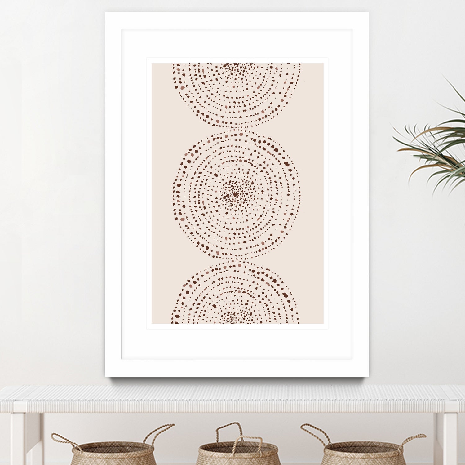 Boho by THE MIUSS STUDIO on GIANT ART -  abstract