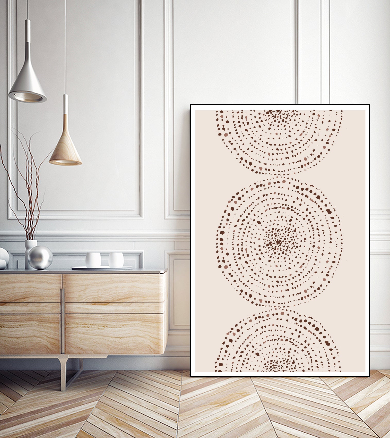 Boho by THE MIUSS STUDIO on GIANT ART -  abstract