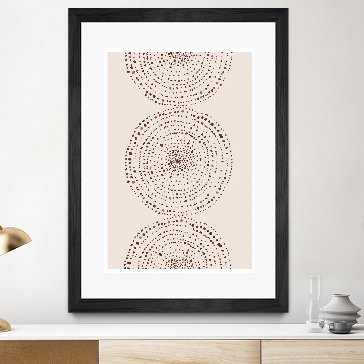 Boho by THE MIUSS STUDIO on GIANT ART -  abstract