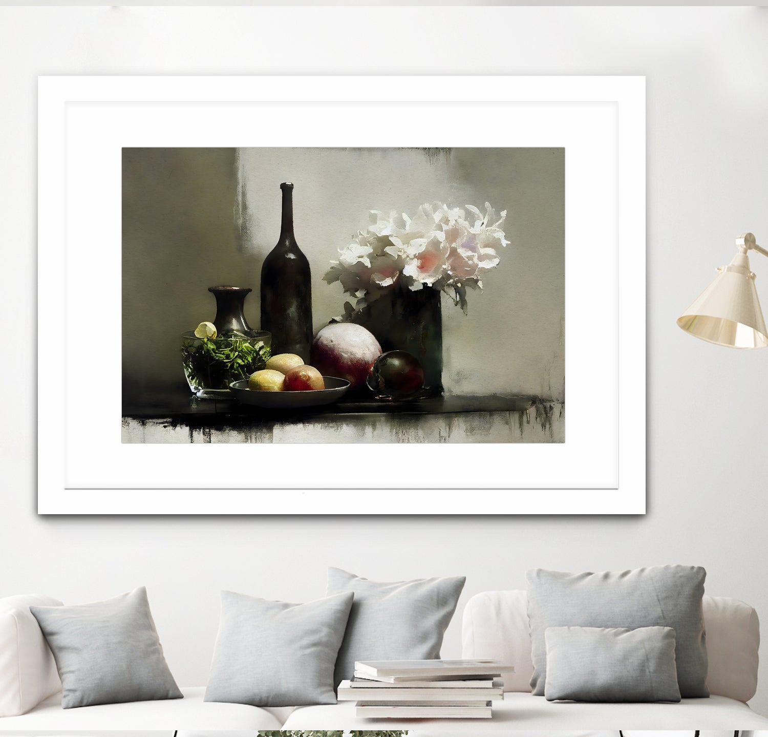 Stilllife With Black Bottle by Treechild on GIANT ART - still life stilllife