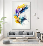 Mystic Fluidity by Mauro on GIANT ART - watercolors illustration watercolors