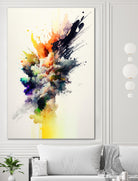 Colorful Explosion by Mauro on GIANT ART - splatter illustration splatter