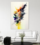 Colorful Explosion by Mauro on GIANT ART - splatter illustration splatter