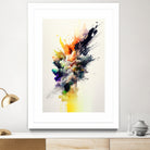 Colorful Explosion by Mauro on GIANT ART - splatter illustration splatter