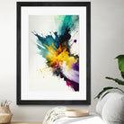 Chromatic Chaos by Mauro on GIANT ART - vibrant artwork illustration vibrant artwork