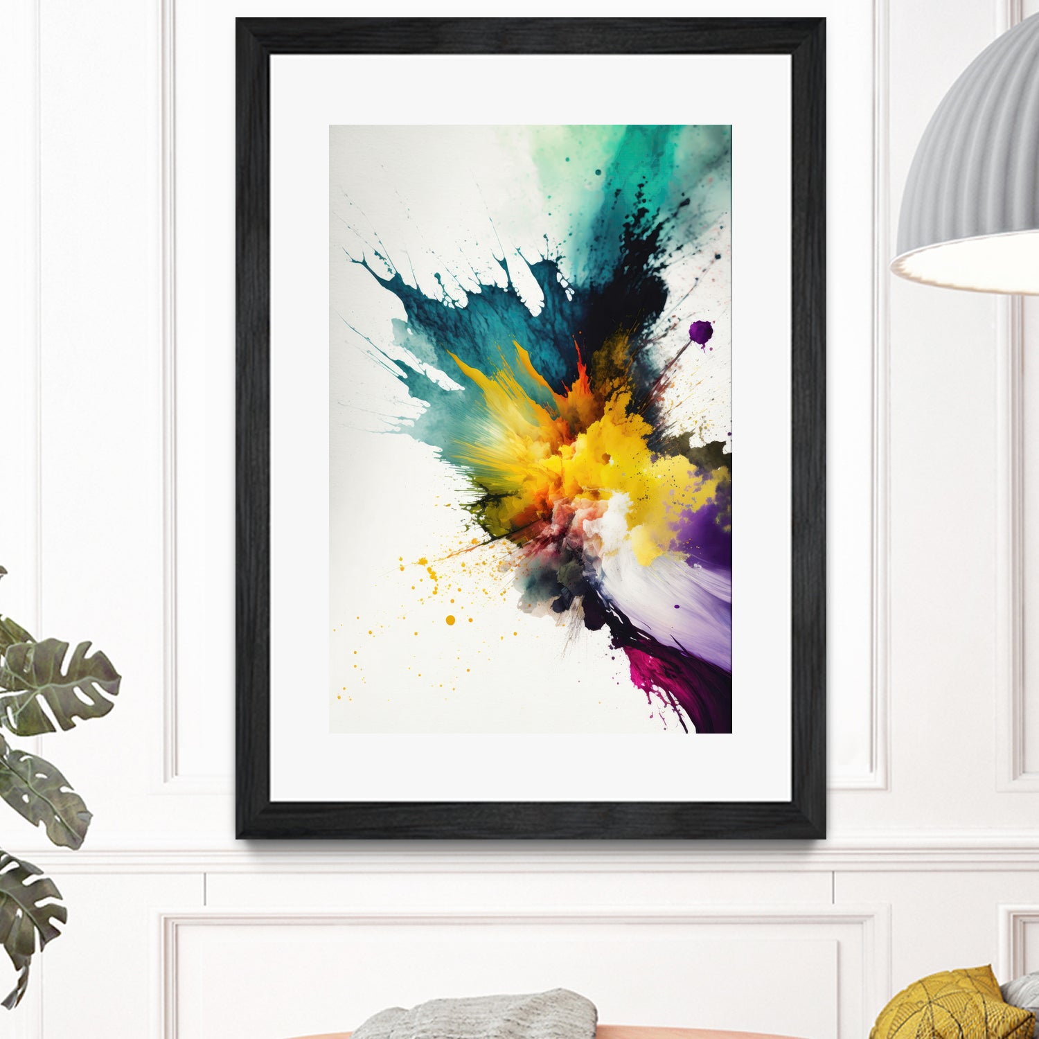 Chromatic Chaos by Mauro on GIANT ART - vibrant artwork illustration vibrant artwork