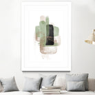 Simple Green-3 by Sally Ann Moss on GIANT ART - geometric geometric geometric