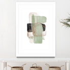 Simple Green-1 by Sally Ann Moss on GIANT ART - abstract geometric abstract