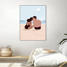 First Kiss by Maja on GIANT ART - illustration love