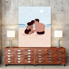 First Kiss by Maja on GIANT ART - illustration love