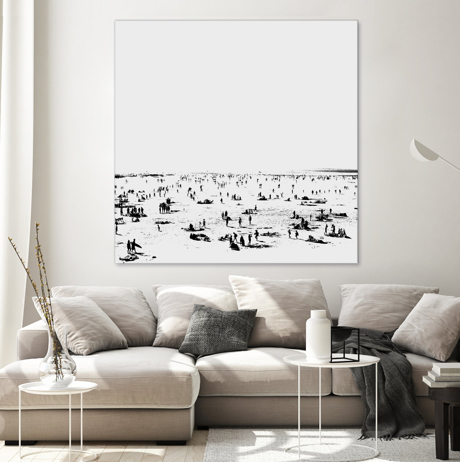 Beach No2 by Dan on GIANT ART - illustration bright