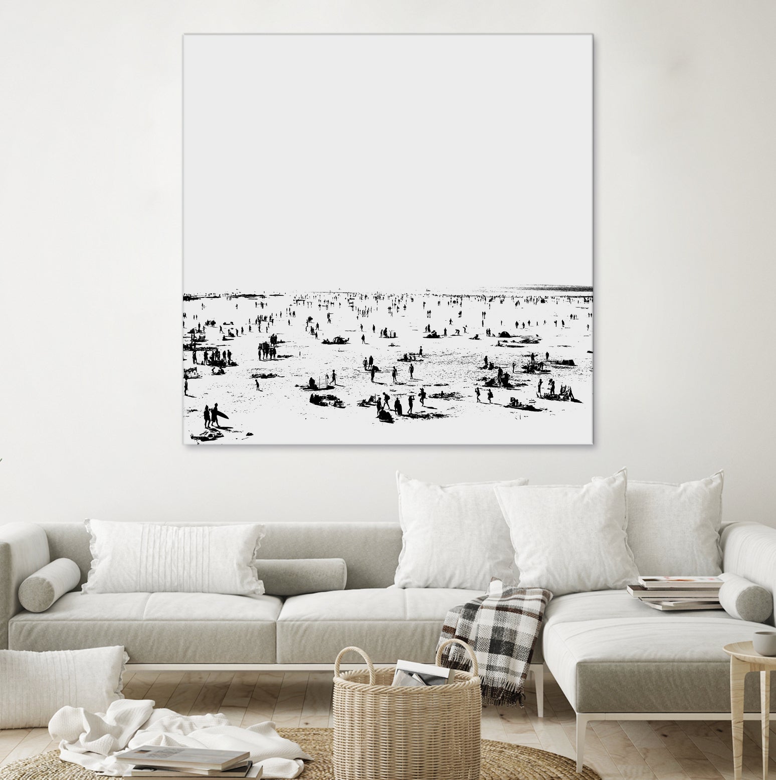 Beach No2 by Dan on GIANT ART - illustration bright