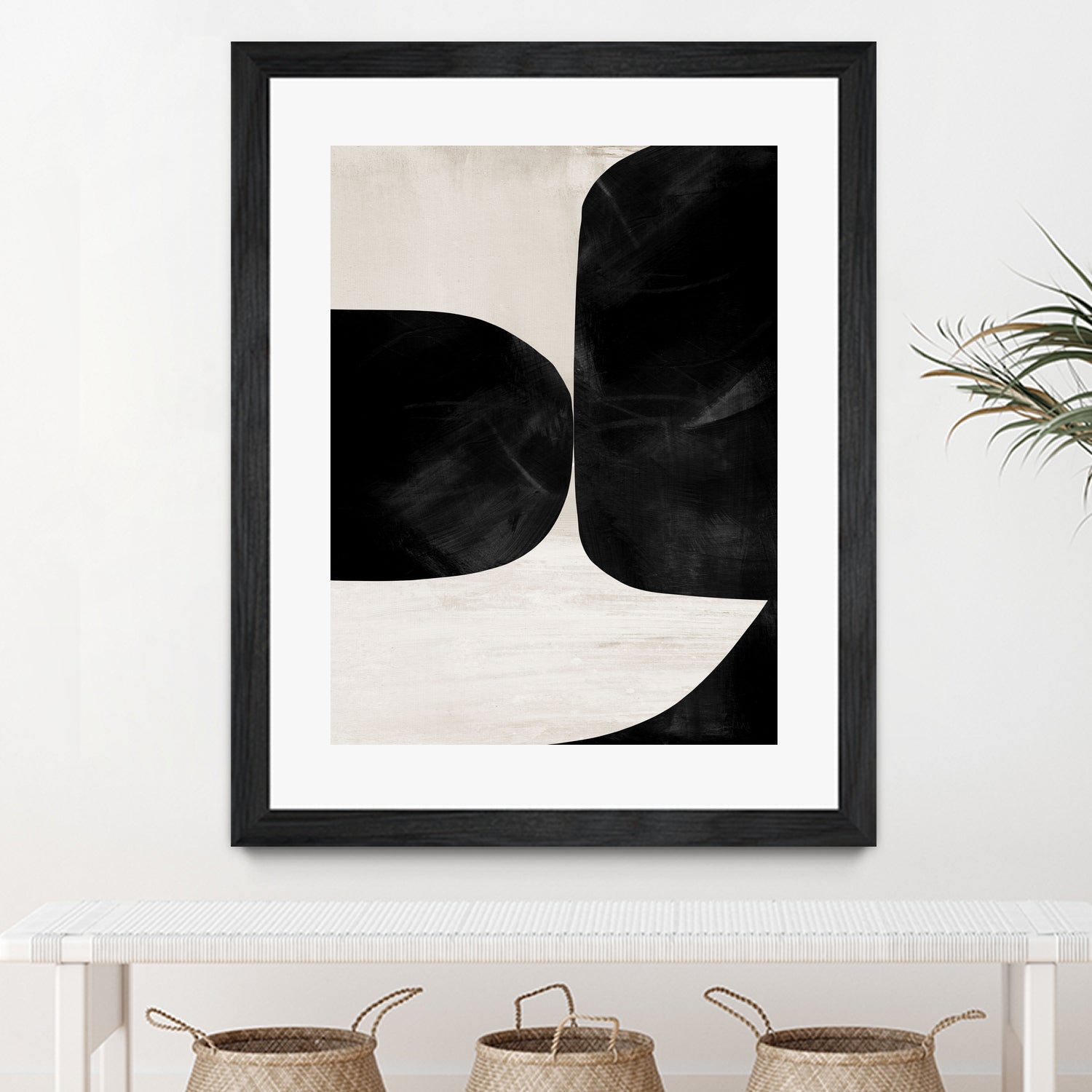 Night No2 by Dan on GIANT ART - abstract bw