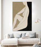 Chill by Dan on GIANT ART - abstract woman