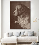 Famous Quote Dog by Florent Bodart on GIANT ART - animals quote