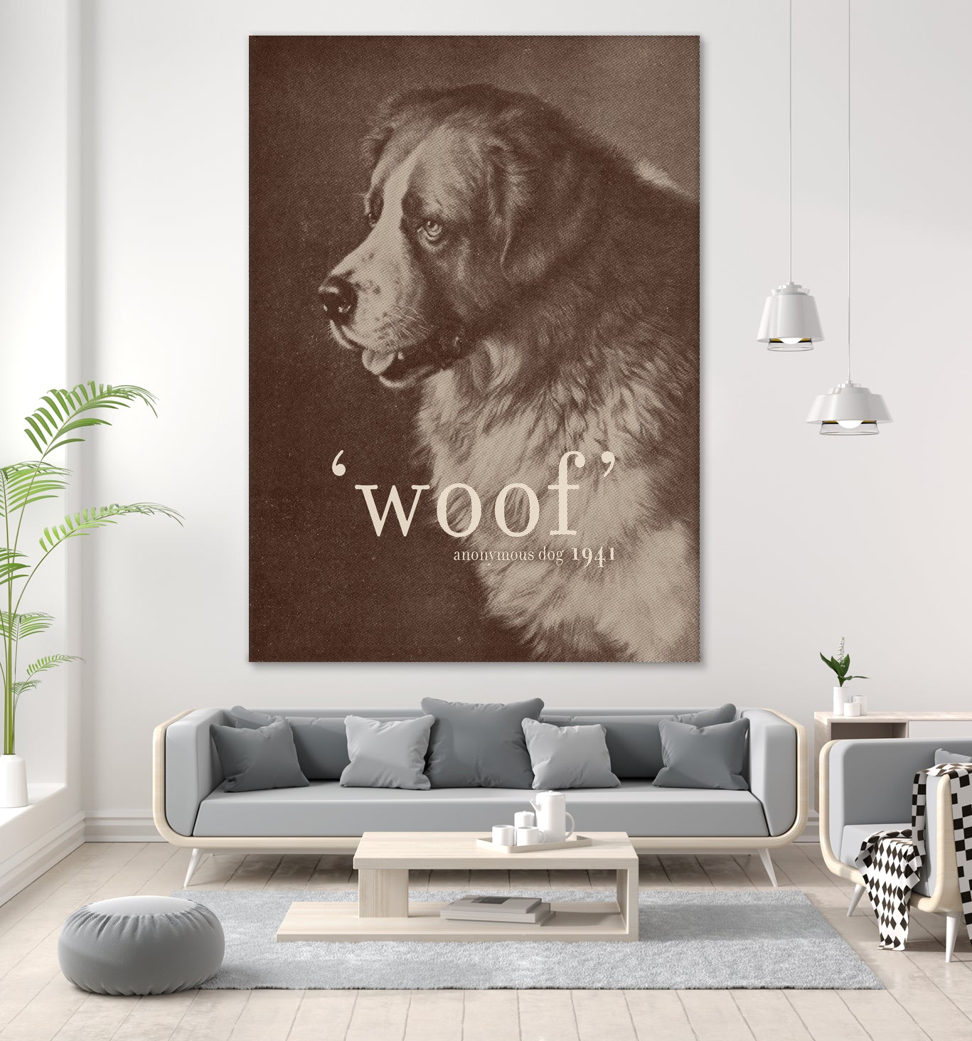 Famous Quote Dog by Florent Bodart on GIANT ART - animals quote