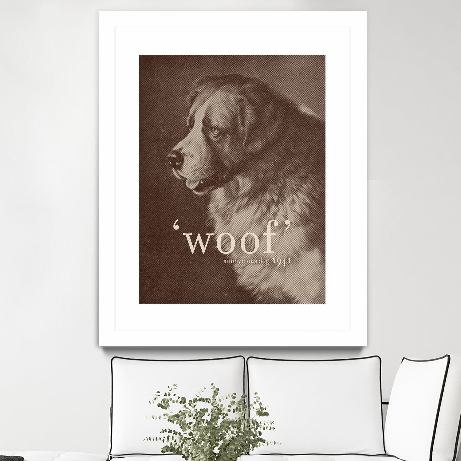 Famous Quote Dog by Florent Bodart on GIANT ART - animals quote