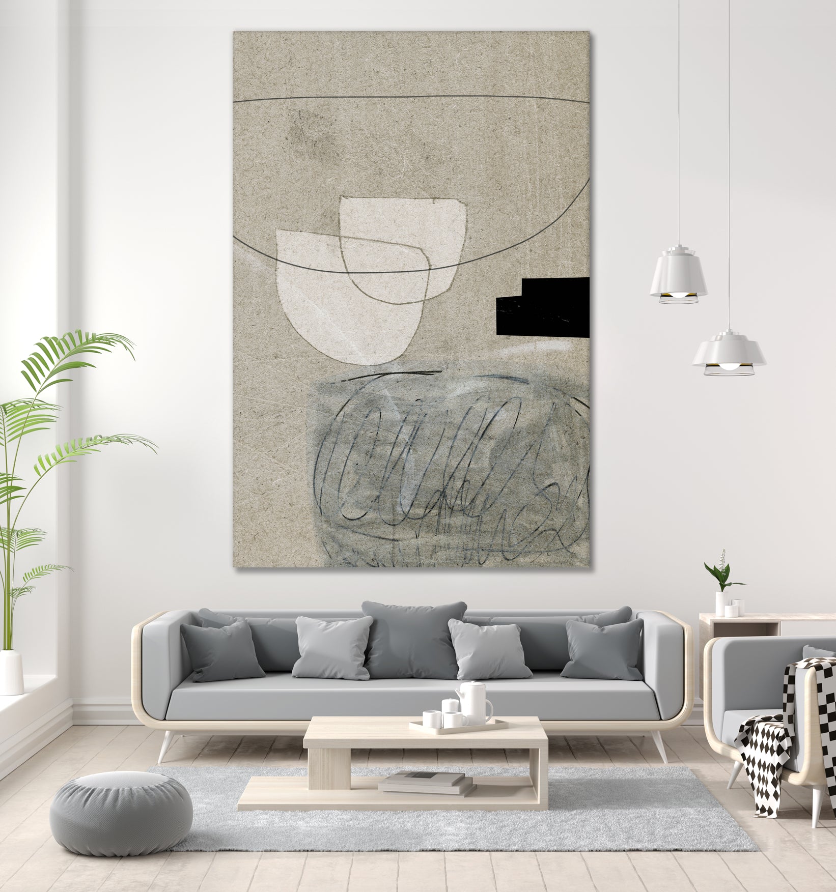 Lifestyle No1 by Dan on GIANT ART - abstract cardboard